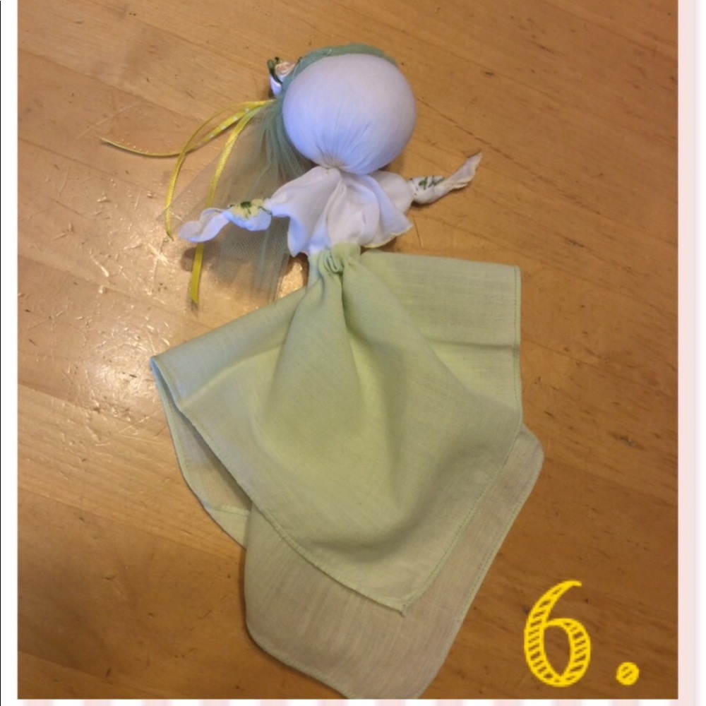 Vintage Handkerchief Church Doll